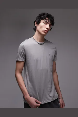 AllSaints Tonic short sleeve crew neck t-shirt in -Black