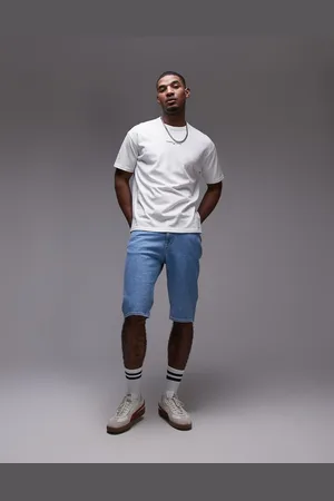 Tommy Hilfiger Ryan denim shorts in light wash-Blue
