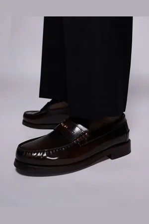 WALK LONDON Dalston penny loafers in smooth leather