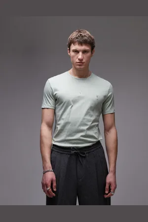 AllSaints Tonic short sleeve crew neck t-shirt in -Black