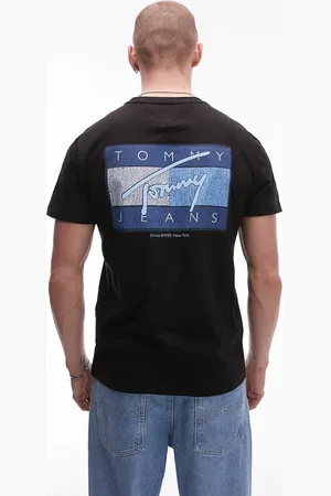 Tommy Hilfiger Flag back print graphic t-shirt in