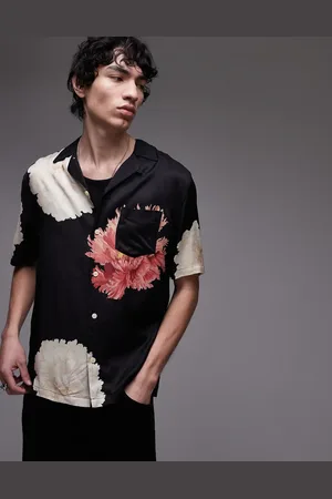 AllSaints Fleur short sleeve shirt in floral