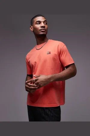 Tommy Hilfiger Regular badge logo t-shirt in red