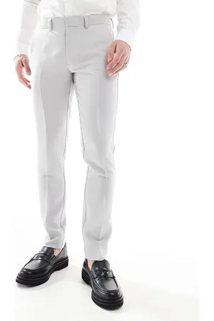 ASOS Skinny suit pants in microtexture