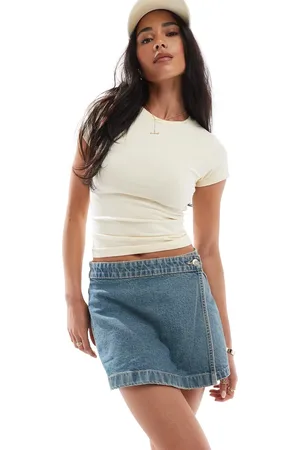 Cotton On Cotton On asymmetric wrap skort in