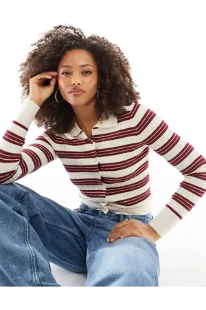 Cotton On Cotton On preppy button through jersey polo in -White