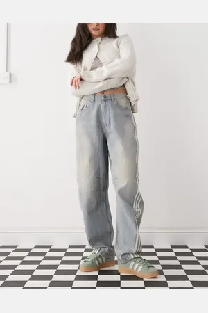 adidas Adilenium Season 3 jeans in light wash-Blue