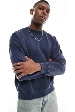 Hollister Washed boxy sweatshirt in
