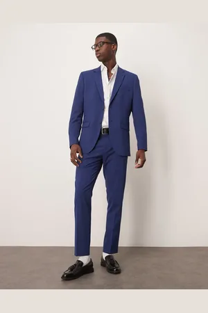 SELECTED Liam slim pants in navy