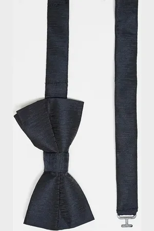French Connection French Connection plain bow tie in navy