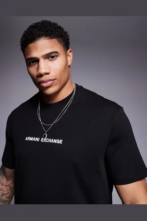 Armani Exchange Chest logo t-shirt in