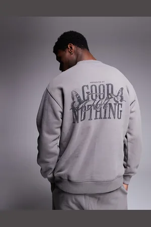 Good For Nothing Sweatshirt with back print in (part of a set)