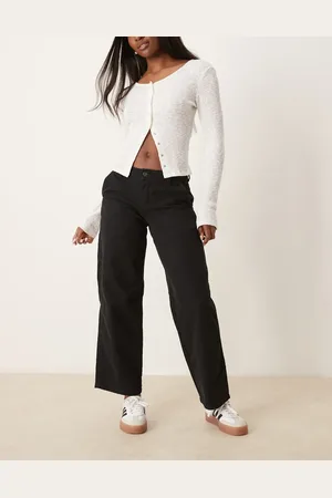 Dickies Duck canvas pants in washed black