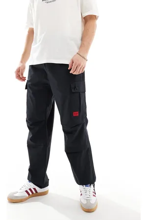 HUGO BOSS Utility cuffed pants in