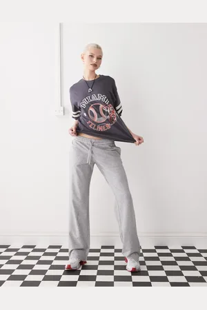 Monki Straight leg terry trackies in