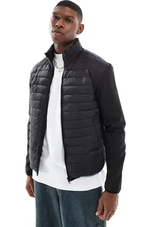 French Connection French Connection lightweight puffer jacket with plain sleeves in