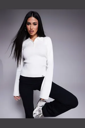 The Couture Club Knit polo top in
