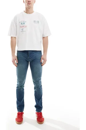 French Connection French Connection skinny fit jeans in mid blue