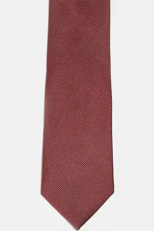 ASOS Satin tie in -Brown