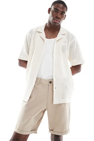 Brave Soul Chino shorts in -Neutral