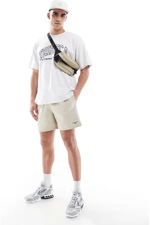 Ralph Lauren Sport Capsule Traveler small logo swim shorts in -Neutral