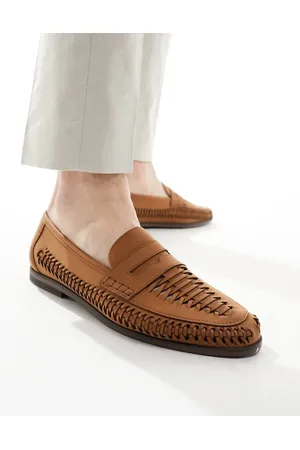 Schuh Reem woven loafers in -Brown