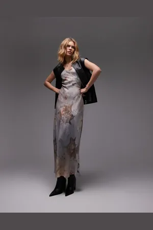 AllSaints Bryony maxi dress in