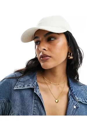 Accessorize Cotton baseball cap in -White
