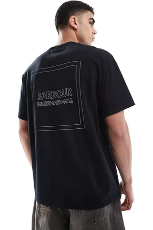 Barbour Back print oversized t-shirt in