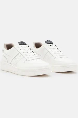 AllSaints Vix leather sneakers in white