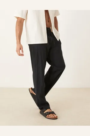 SELECTED Brody loose fit linen pants in