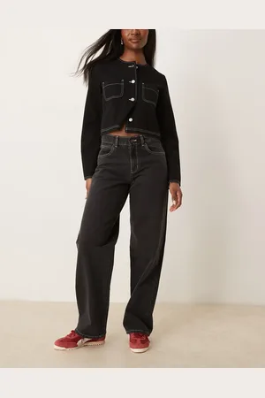 Dickies Herndon loose fit denim jeans in washed black