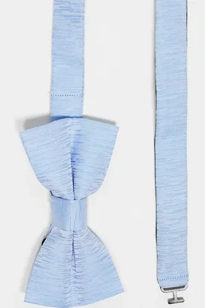 French Connection French Connection plain bow tie in blue