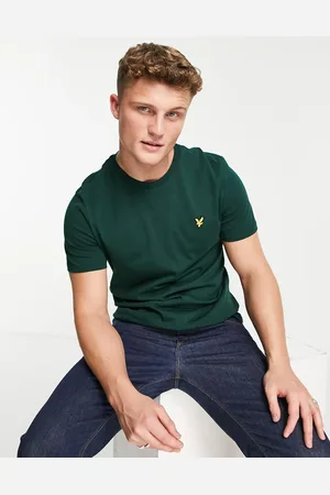 Lyle & Scott Cotton logo t-shirt in - -Green