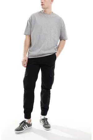Bershka Cuffed cargo pants in