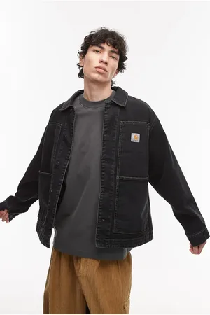 Carhartt OG double front denim jacket in