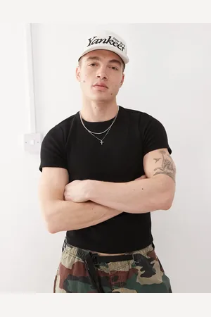 COLLUSION Ribbed t-shirt in