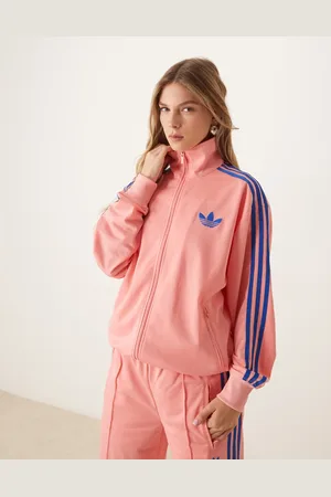 adidas Firebird Loose track top in
