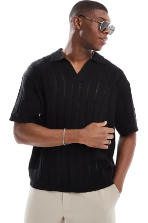 Pull&Bear Knitted polo in