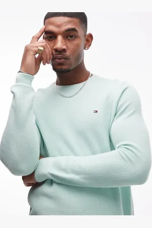 Tommy Hilfiger Structured jumper in mint green