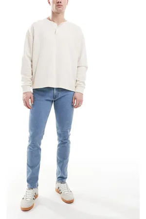 JJ Luke slim fit jeans in light blue wash
