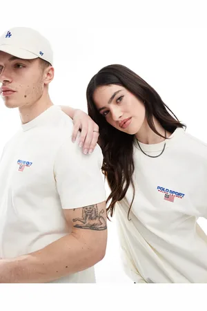 Ralph Lauren Sport capsule unisex small chest logo heavyweight t-shirt in -White