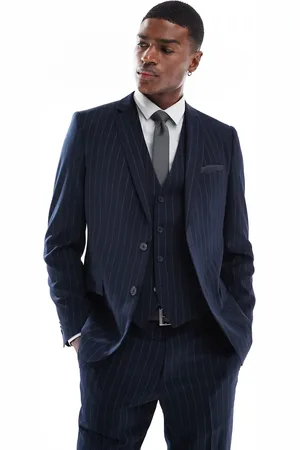 French Connection French Connection formal suit jacket in navy stripe (part of a set)
