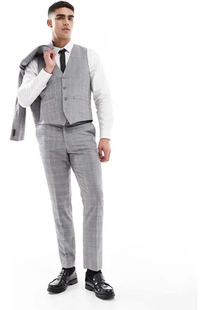 French Connection French Connection formal suit pants in grey check (part of a set)