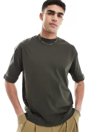 Brave Soul Short sleeve premium t-shirt 300 gsm in -Green