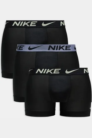 Nike Elite Breathe 3 pack boxer briefs in black with contrast waistbands