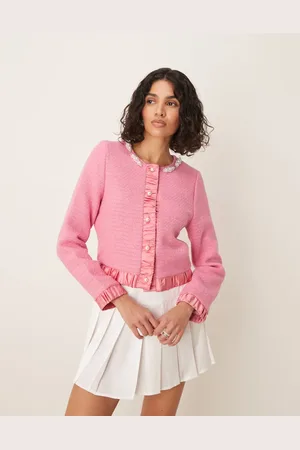 Sister Jane Knit cardigan in pink