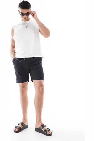 Brave Soul Chino shorts with drawcord waist in
