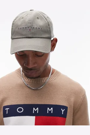 Tommy Hilfiger Linear logo cap in washed green