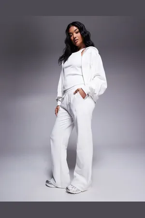 Kaiia Embroidered logo wide leg trackies in (part of a set)